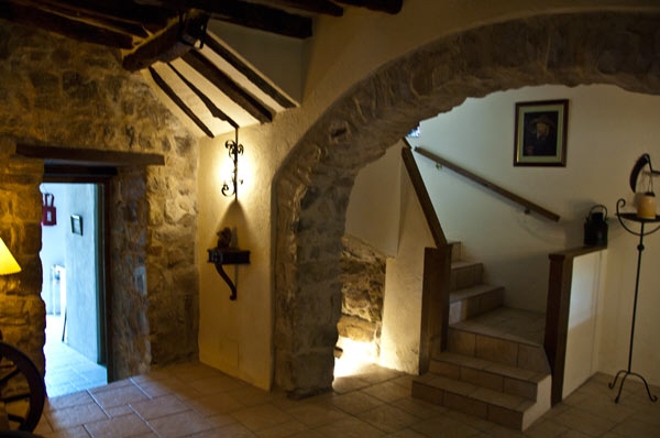 Das Interieur der Masia