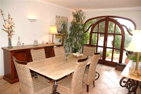Essbereich des Dorf - Hauses