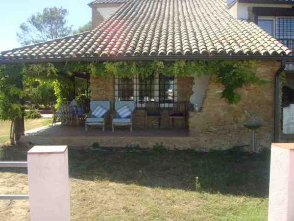 Terrasse der Villa