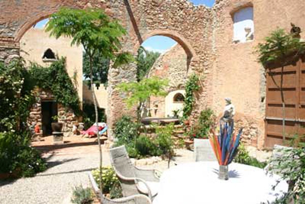 Patio der Masia