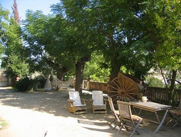 Garten und Terasse des Bed and Breakfast