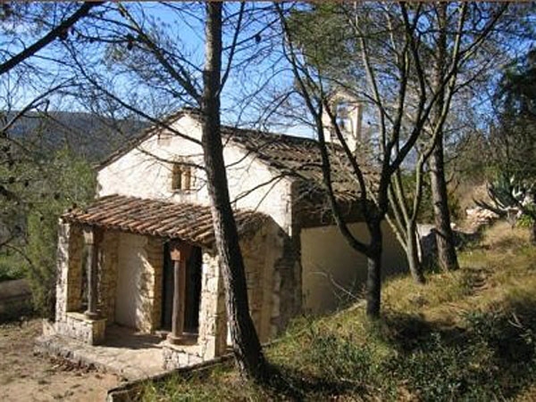 Kapelle die zur Masia im Penedes gehört
