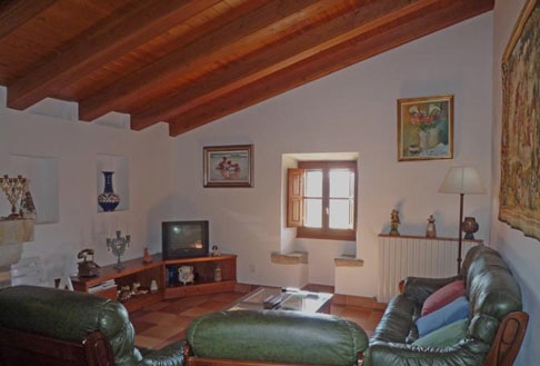 Wohnzimmer des Landgutes