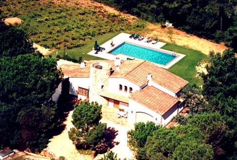 Luftaufnahme der masia