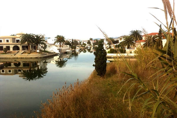 Hauptkanal in Empuriabrava