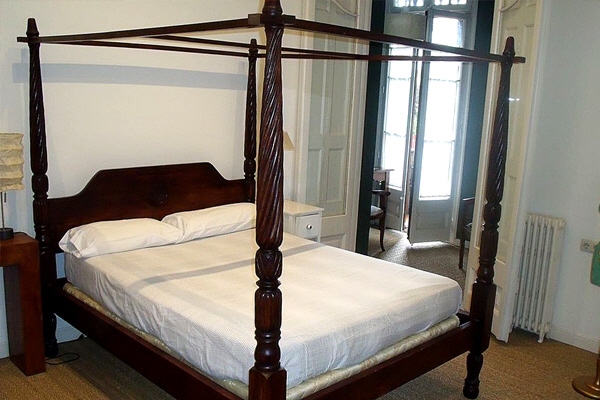 Masterbedroom der Wohnung in Barcelona