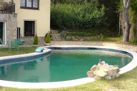 Lagunenförmiger Pool